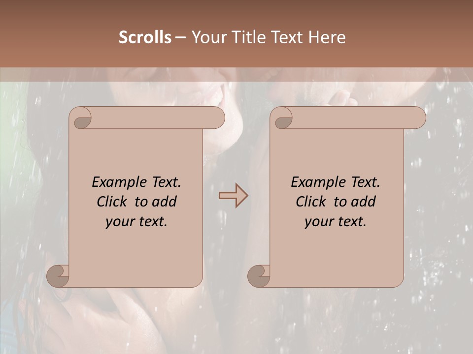 Sexy  Amor PowerPoint Template