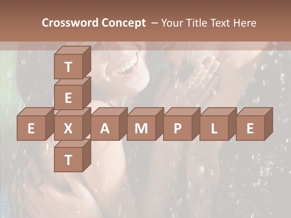 Sexy  Amor PowerPoint Template