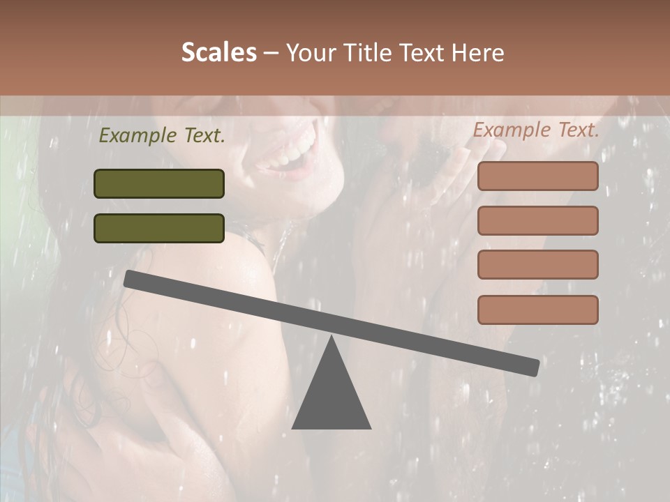 Sexy  Amor PowerPoint Template