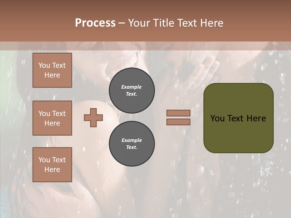 Sexy  Amor PowerPoint Template