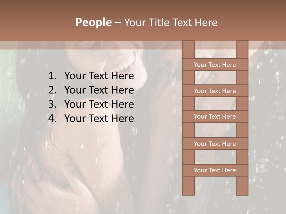 Sexy  Amor PowerPoint Template