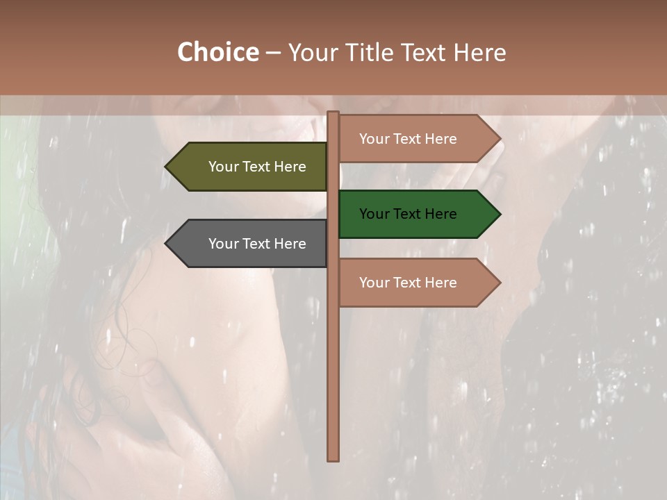 Sexy  Amor PowerPoint Template