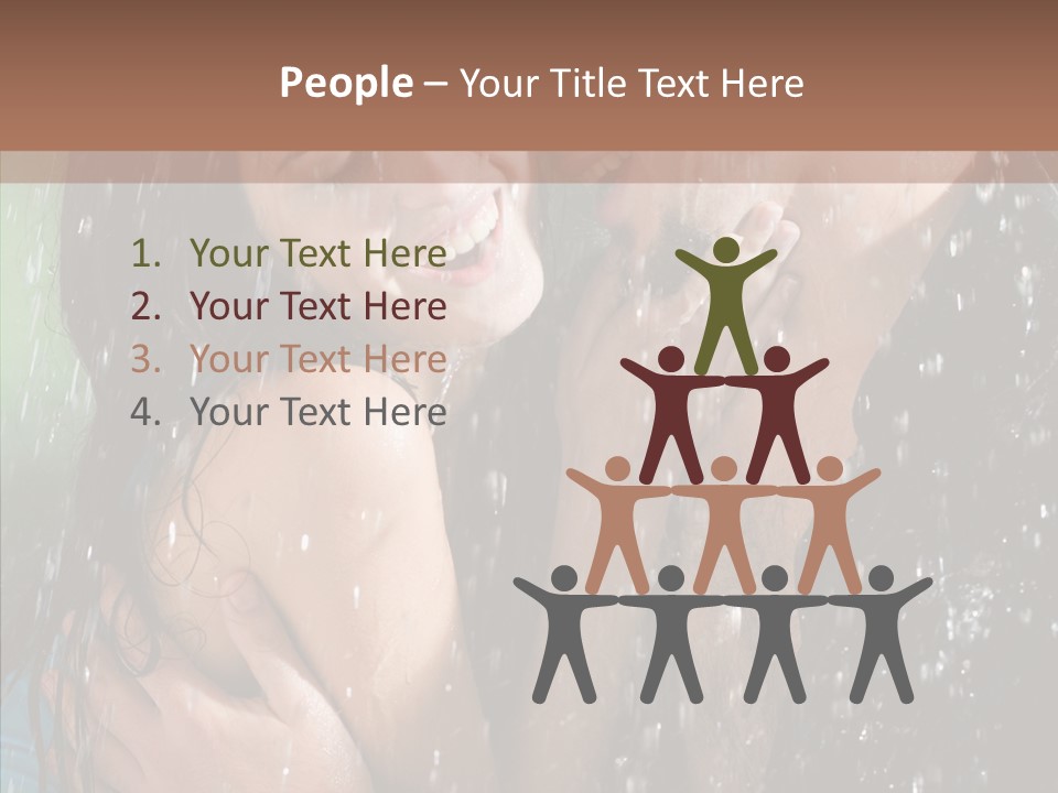 Sexy  Amor PowerPoint Template