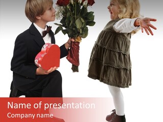 Happy Happiness Couple PowerPoint Template