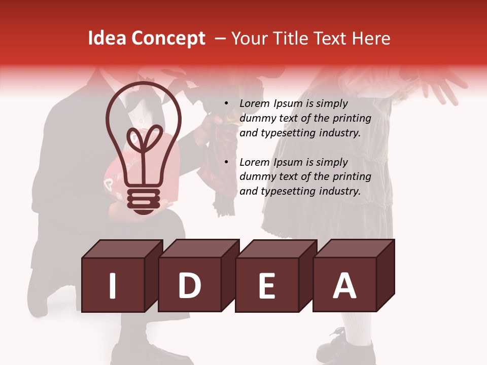 Happy Happiness Couple PowerPoint Template