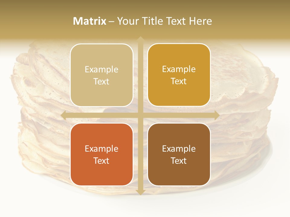 Snack Shrove Pancake PowerPoint Template