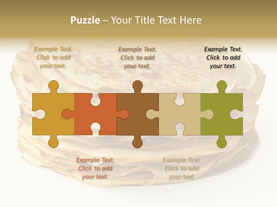 Snack Shrove Pancake PowerPoint Template