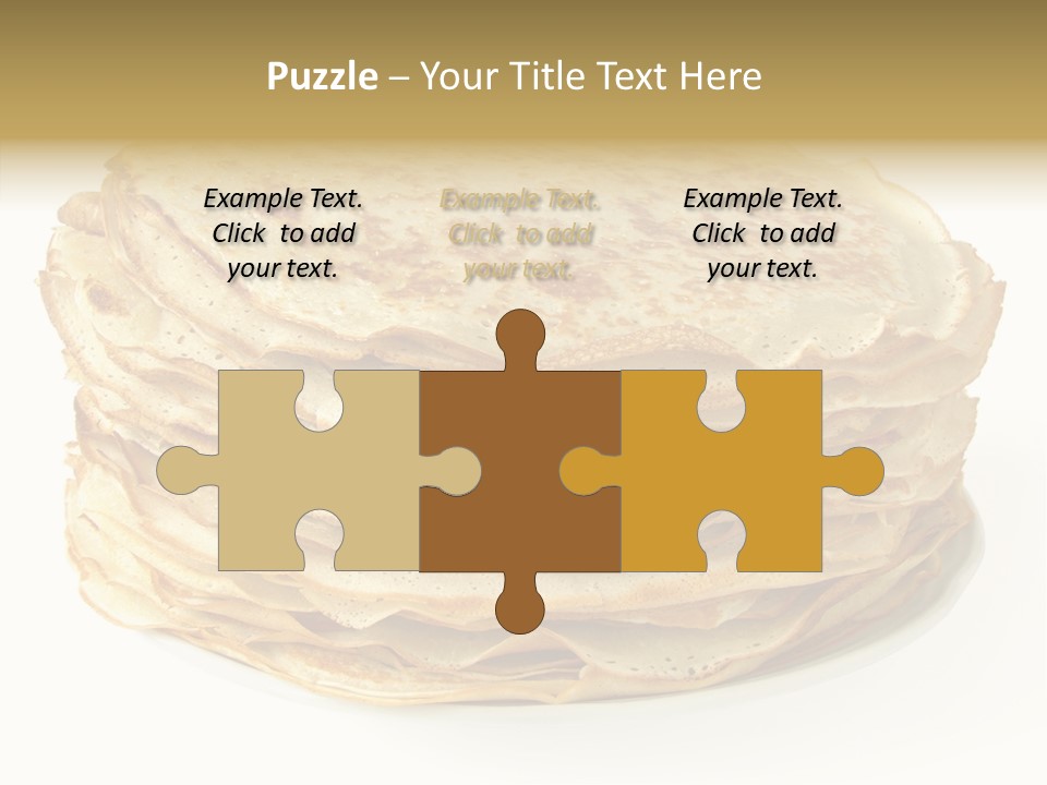 Snack Shrove Pancake PowerPoint Template
