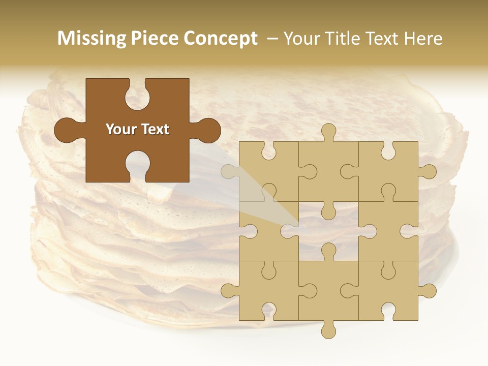 Snack Shrove Pancake PowerPoint Template