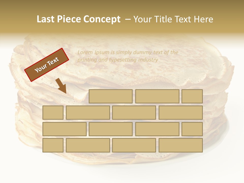 Snack Shrove Pancake PowerPoint Template