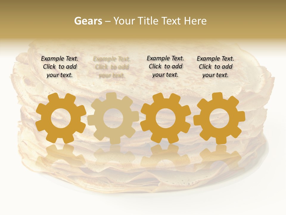 Snack Shrove Pancake PowerPoint Template