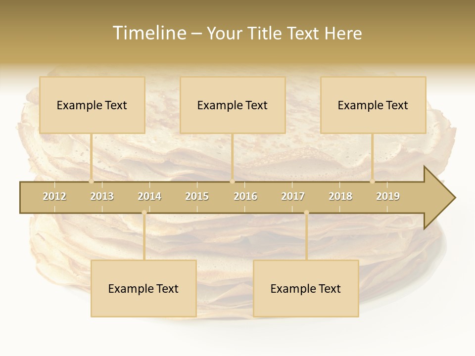Snack Shrove Pancake PowerPoint Template