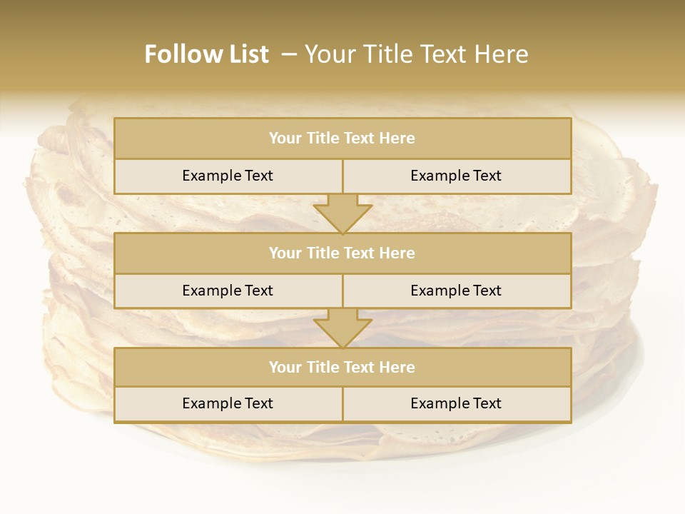 Snack Shrove Pancake PowerPoint Template