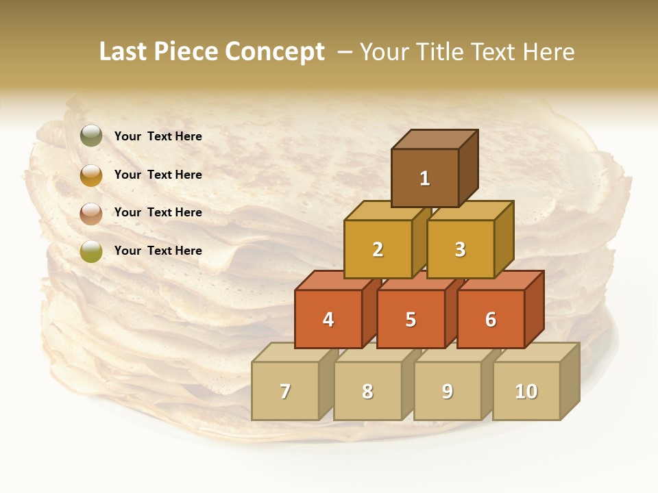 Snack Shrove Pancake PowerPoint Template