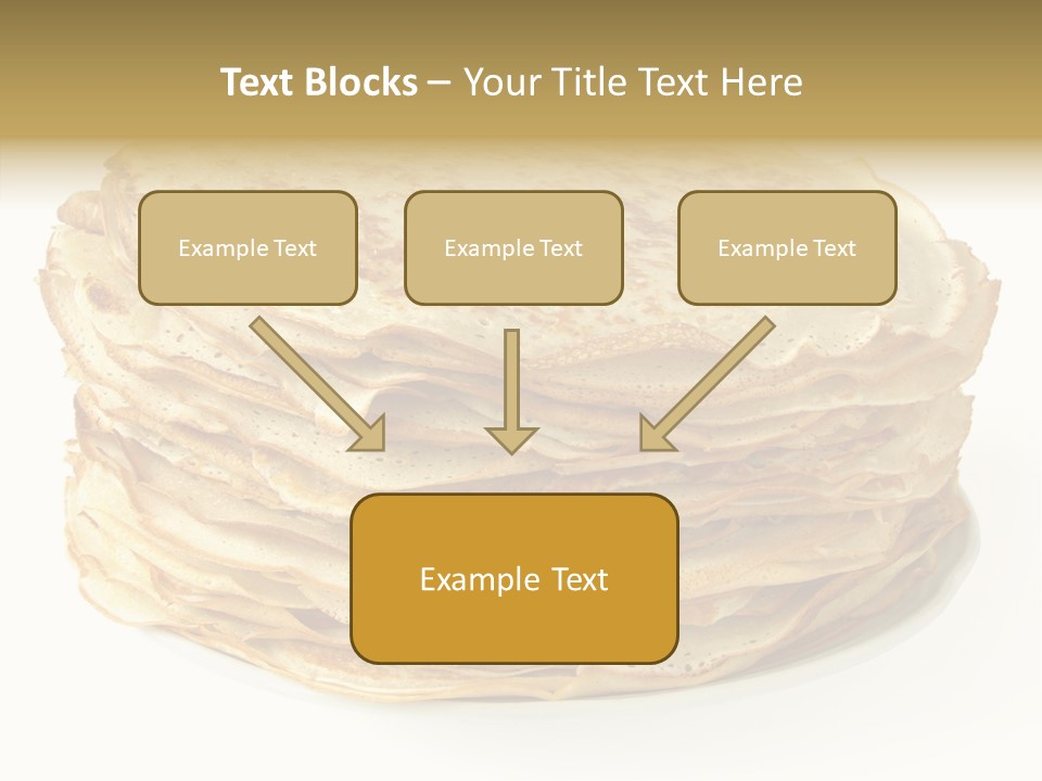 Snack Shrove Pancake PowerPoint Template
