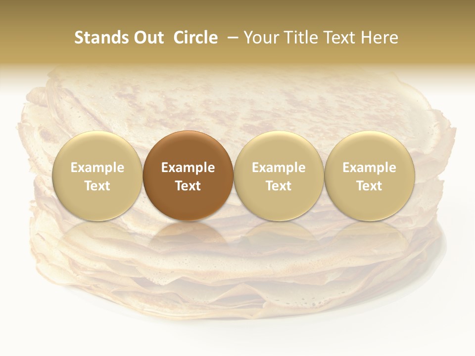 Snack Shrove Pancake PowerPoint Template