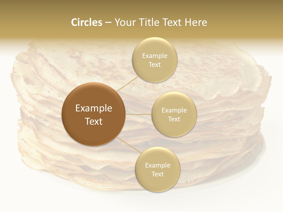 Snack Shrove Pancake PowerPoint Template