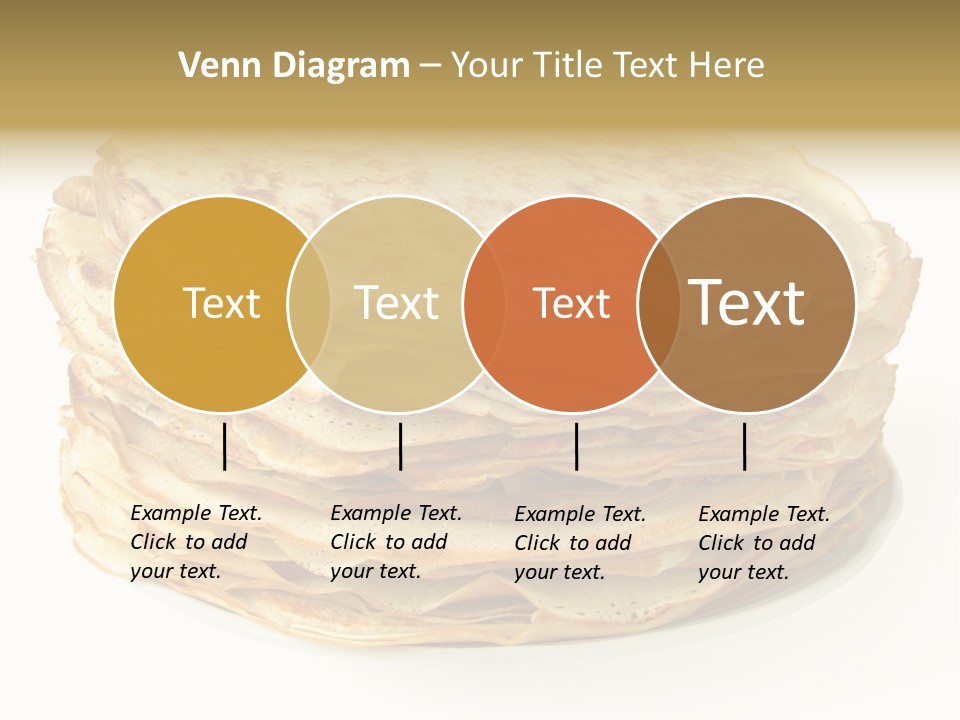 Snack Shrove Pancake PowerPoint Template