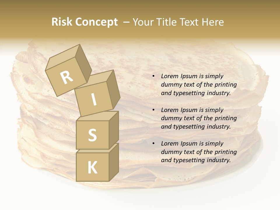 Snack Shrove Pancake PowerPoint Template