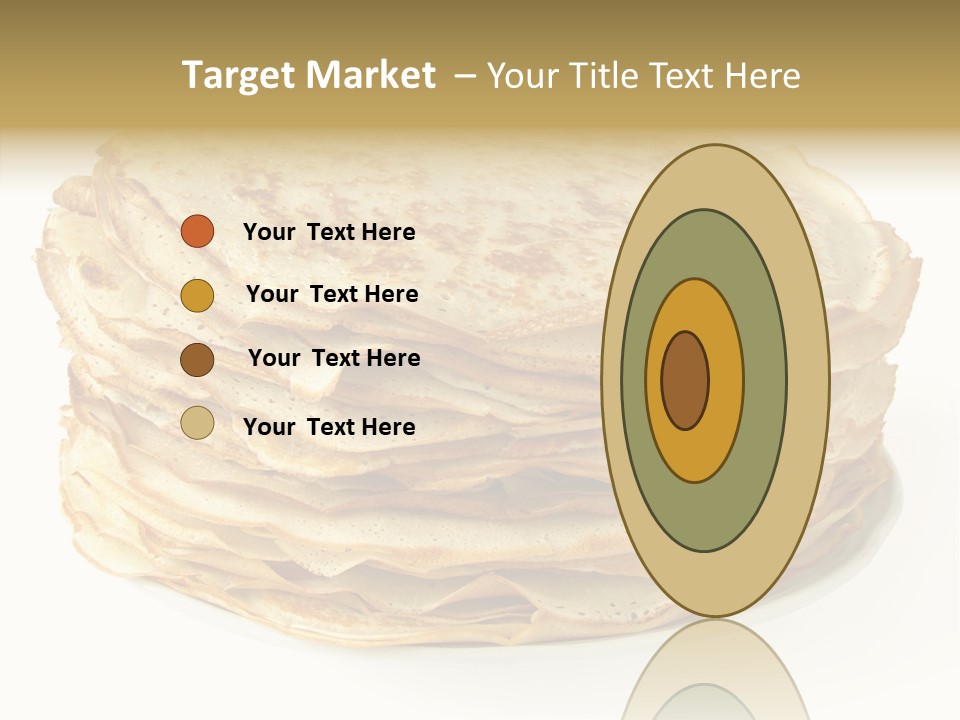 Snack Shrove Pancake PowerPoint Template