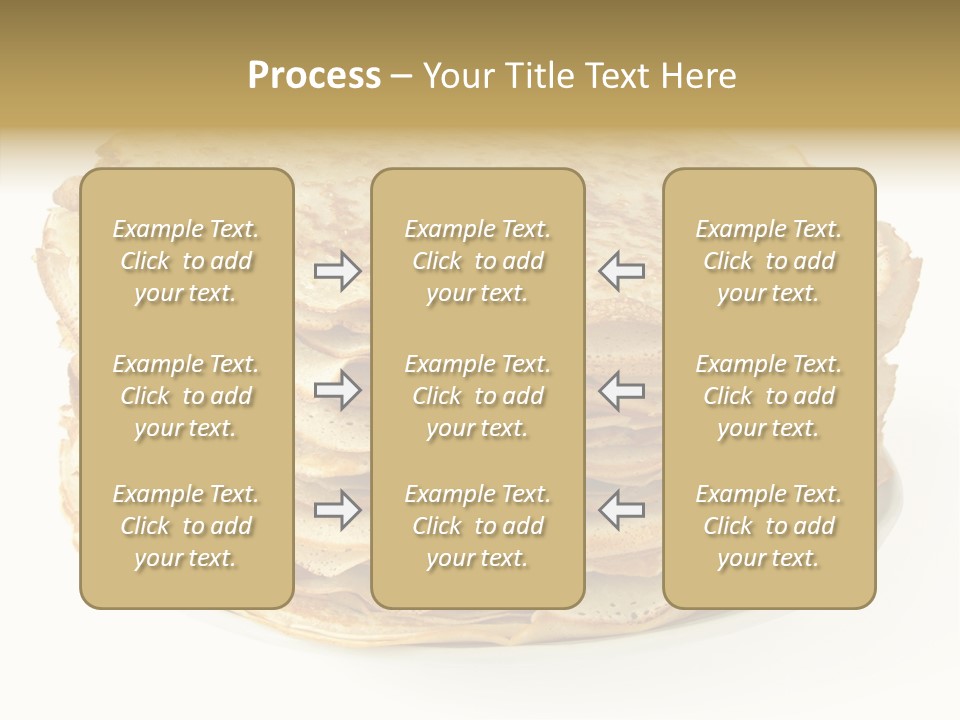 Snack Shrove Pancake PowerPoint Template