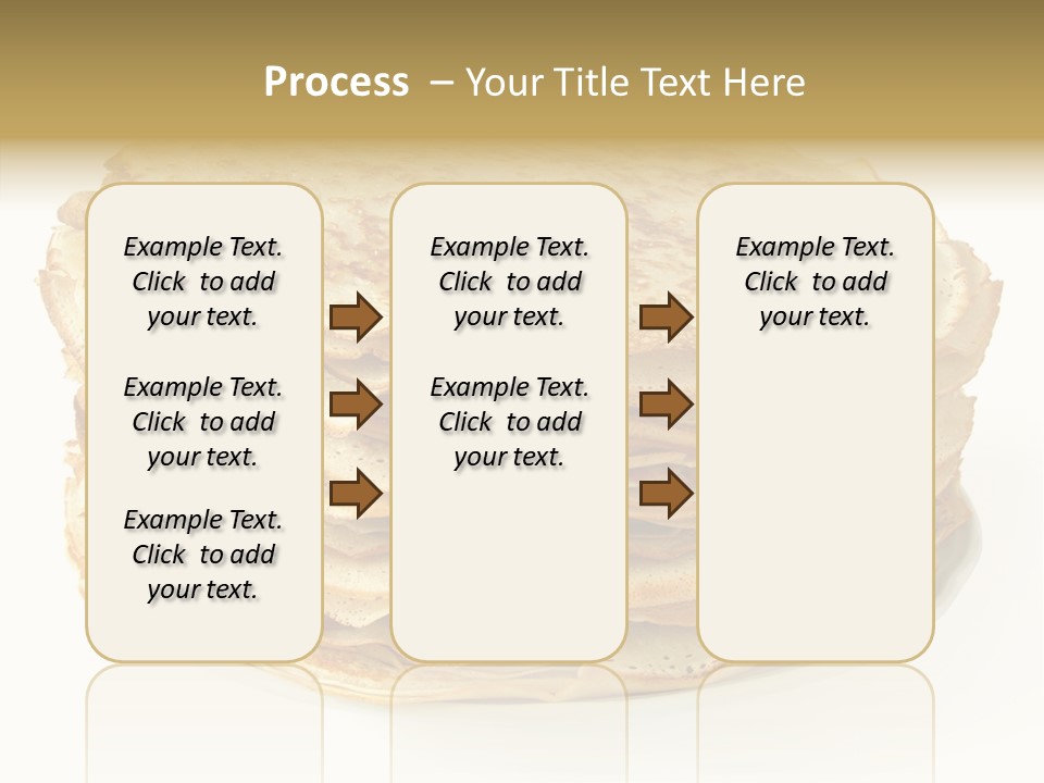 Snack Shrove Pancake PowerPoint Template