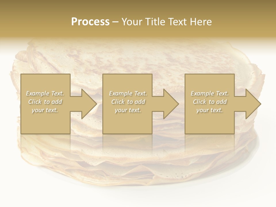 Snack Shrove Pancake PowerPoint Template