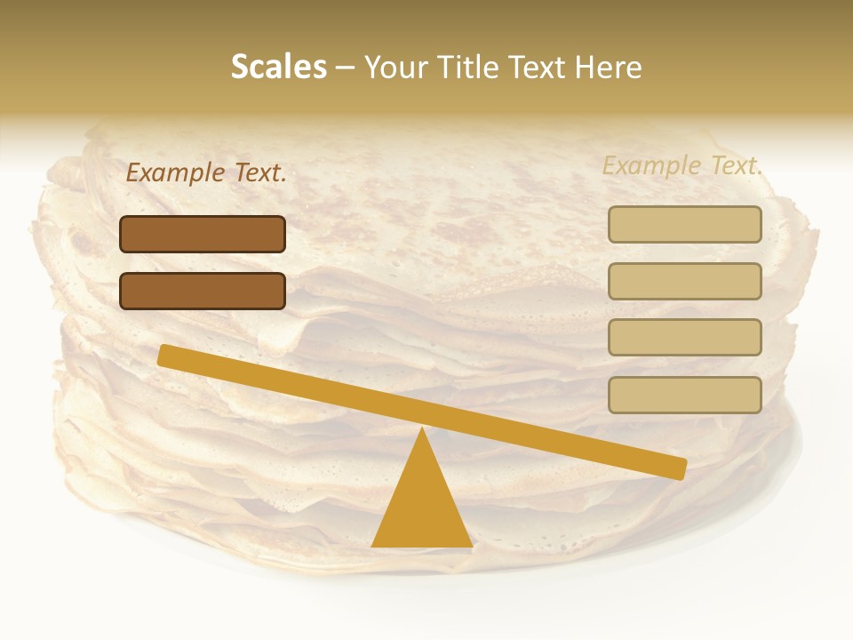 Snack Shrove Pancake PowerPoint Template