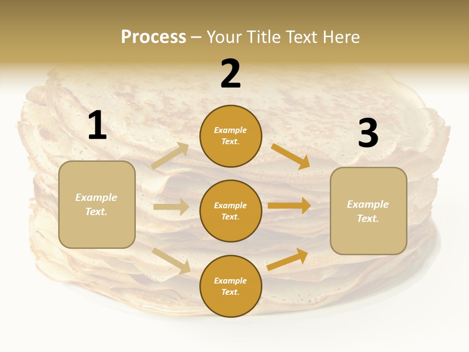 Snack Shrove Pancake PowerPoint Template
