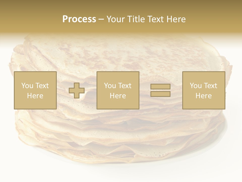 Snack Shrove Pancake PowerPoint Template