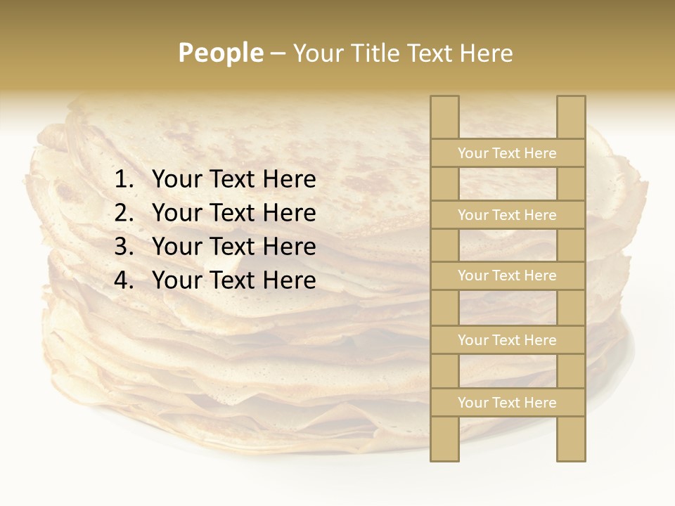 Snack Shrove Pancake PowerPoint Template