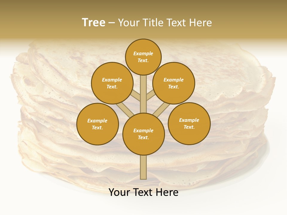Snack Shrove Pancake PowerPoint Template