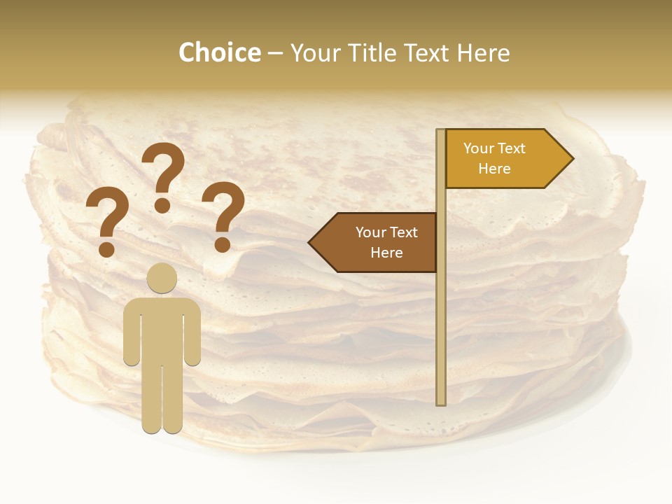 Snack Shrove Pancake PowerPoint Template