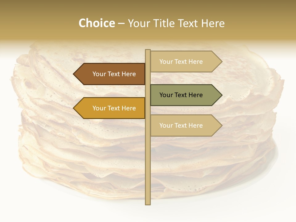 Snack Shrove Pancake PowerPoint Template