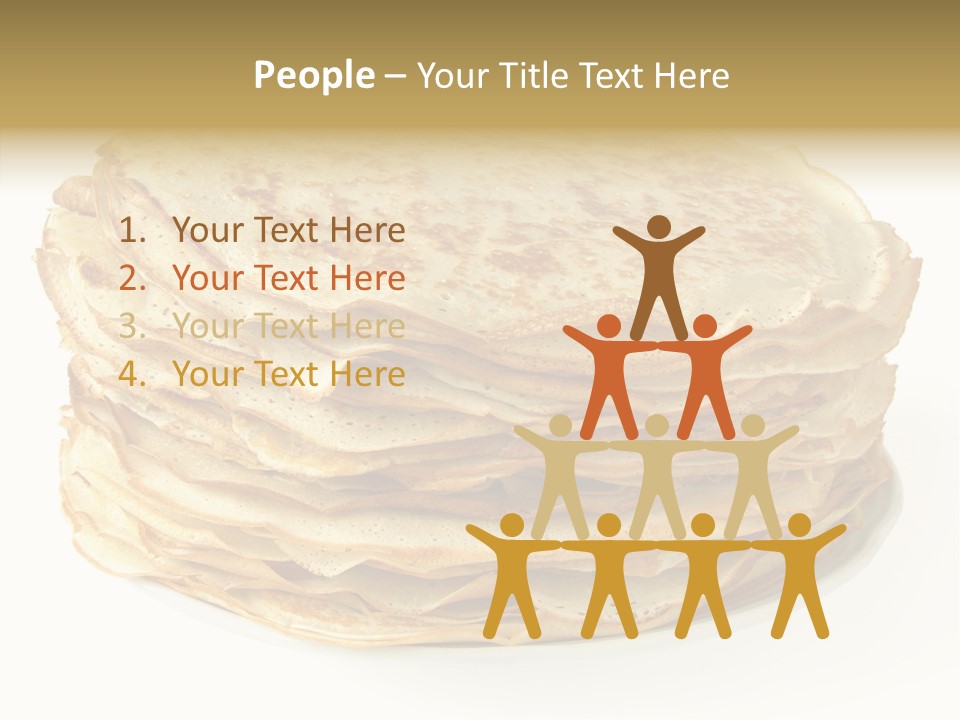 Snack Shrove Pancake PowerPoint Template