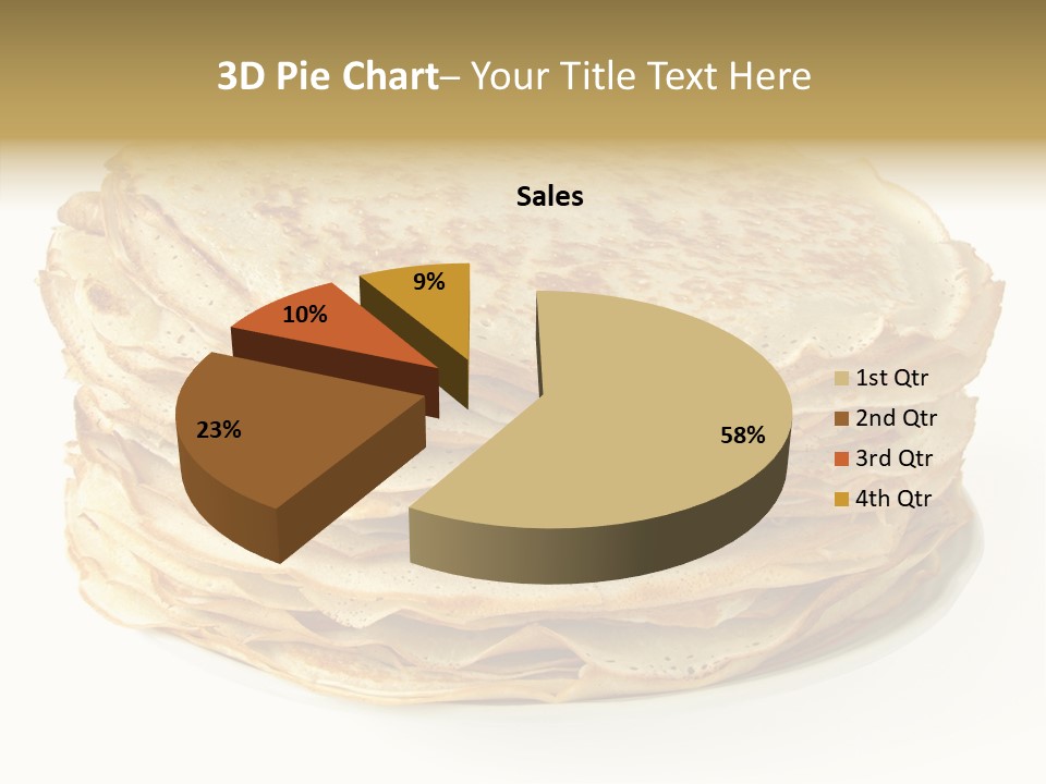 Snack Shrove Pancake PowerPoint Template