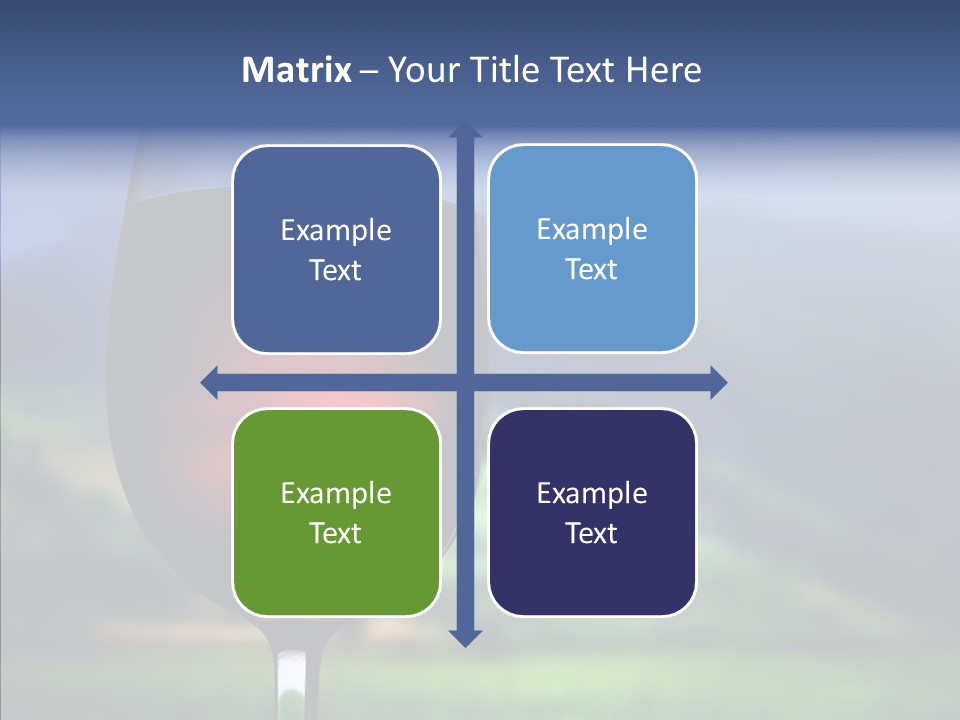 Field Alcohol Red PowerPoint Template