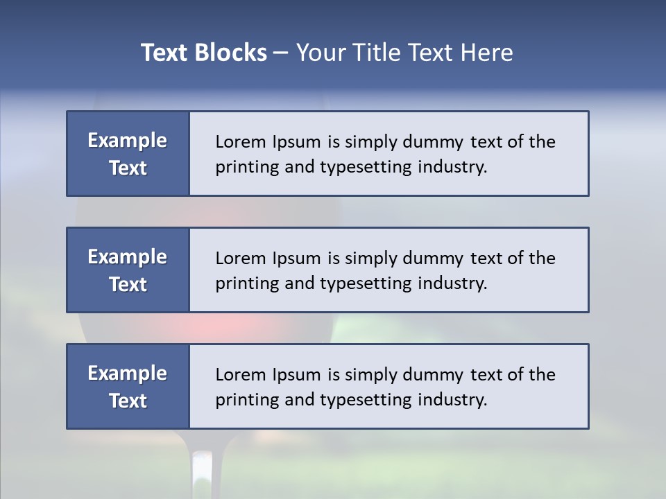 Field Alcohol Red PowerPoint Template