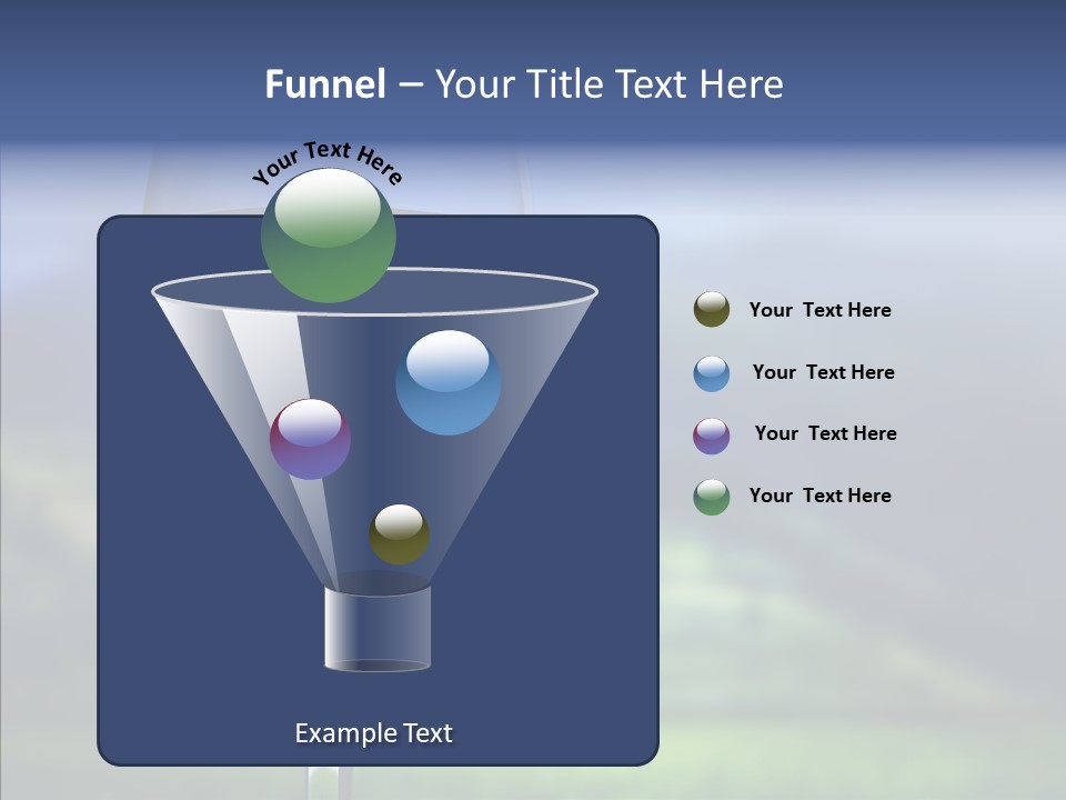 Field Alcohol Red PowerPoint Template