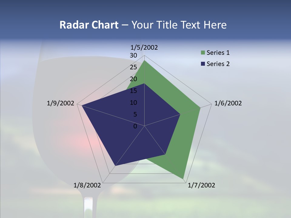 Field Alcohol Red PowerPoint Template