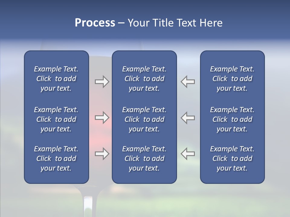 Field Alcohol Red PowerPoint Template