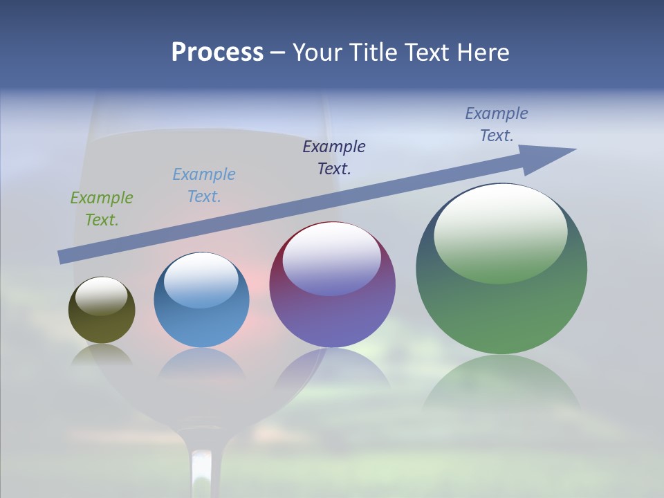 Field Alcohol Red PowerPoint Template