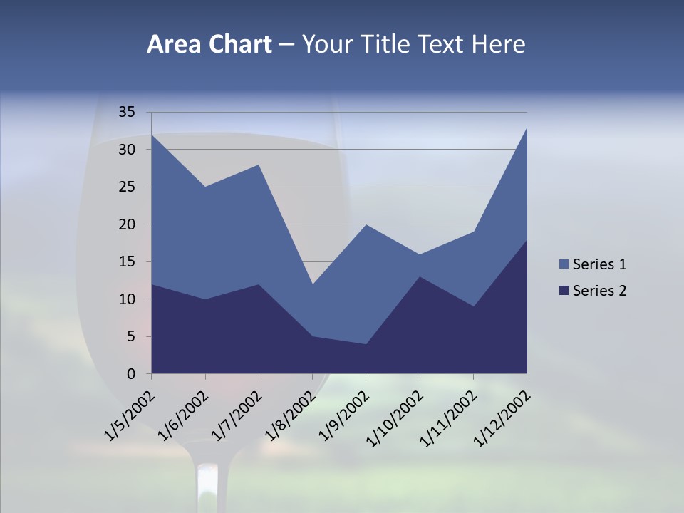 Field Alcohol Red PowerPoint Template