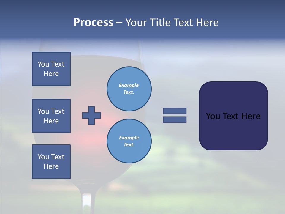 Field Alcohol Red PowerPoint Template