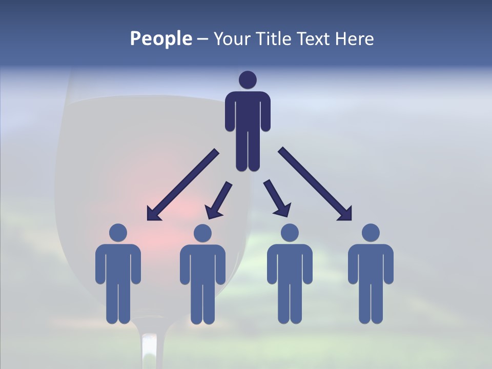 Field Alcohol Red PowerPoint Template