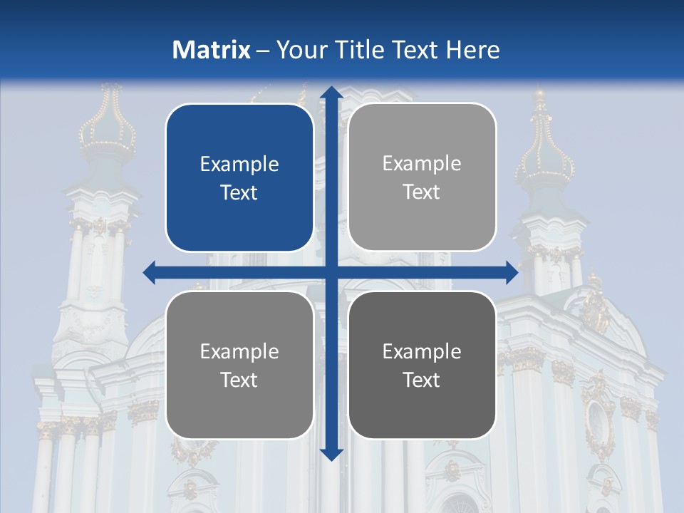 Sky Design Blue PowerPoint Template