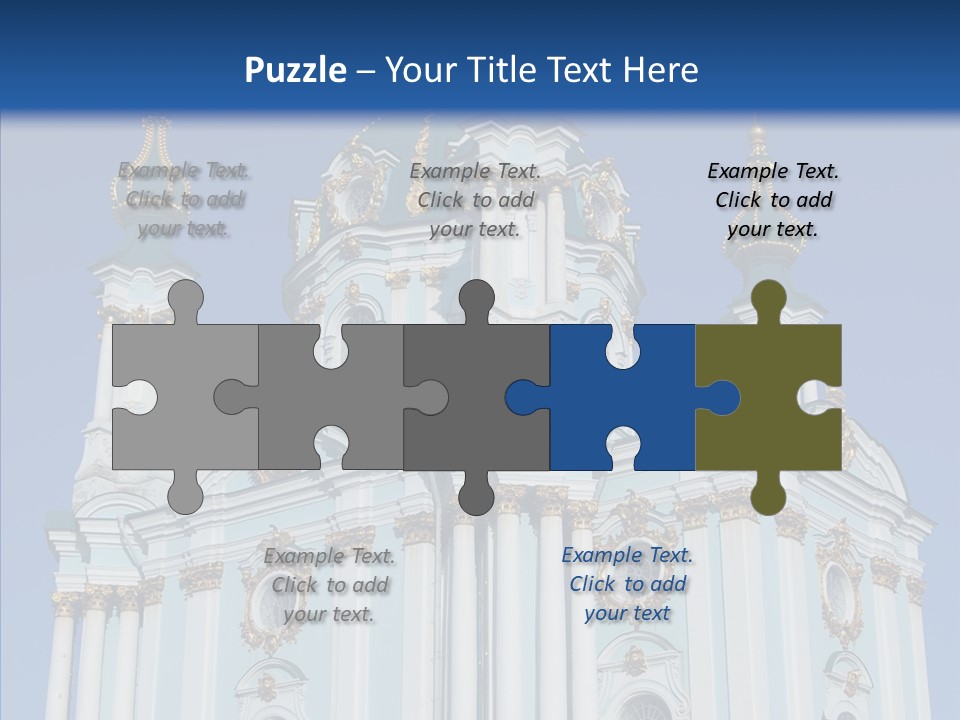 Sky Design Blue PowerPoint Template