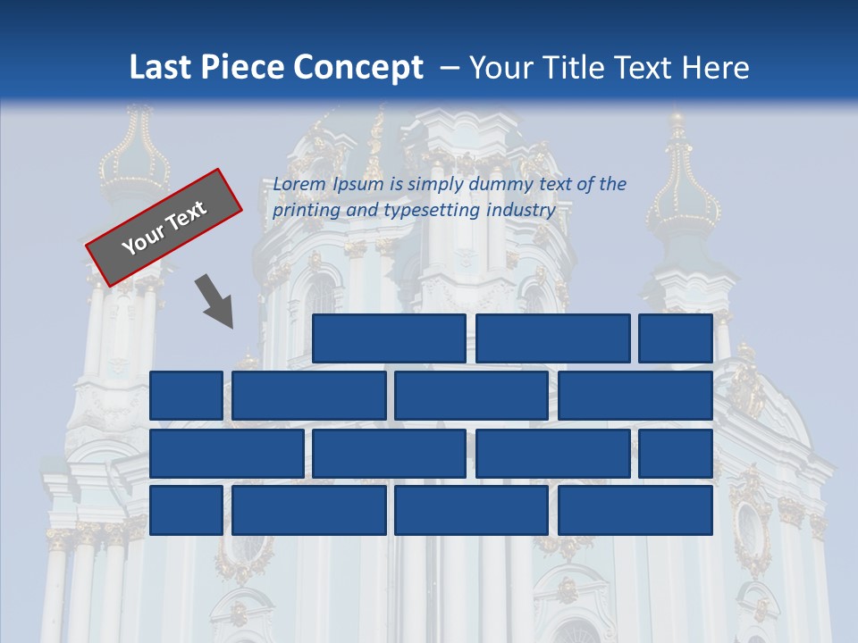 Sky Design Blue PowerPoint Template