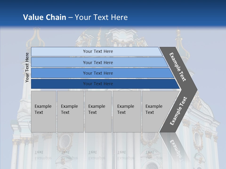 Sky Design Blue PowerPoint Template