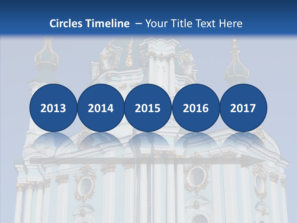 Sky Design Blue PowerPoint Template